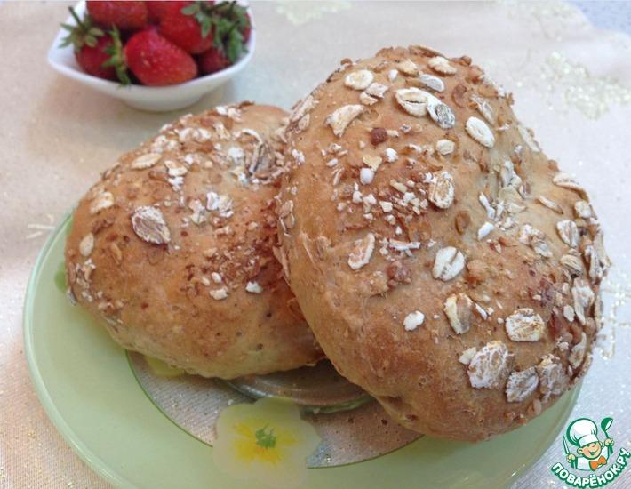 Рецепт: Мультизлаковые хлебцы