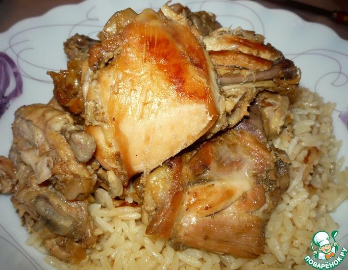 Рецепт: Пряная курица с рисом Свекровь довольна!