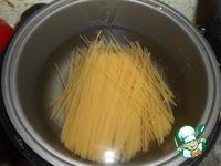 Спагетти с креветками в чесночном соусе ингредиенты