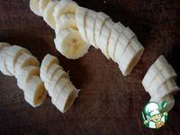 Оладьи с карамелизированным бананом и мятным сиропом ингредиенты