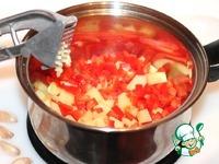 Суп куриный с томатом и сыром ингредиенты