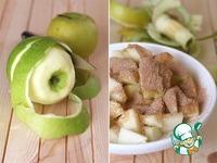Корзиночки с яблоками и арахисом в соленой карамели ингредиенты