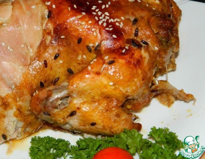 Рецепт: Курица в облепиховом маринаде