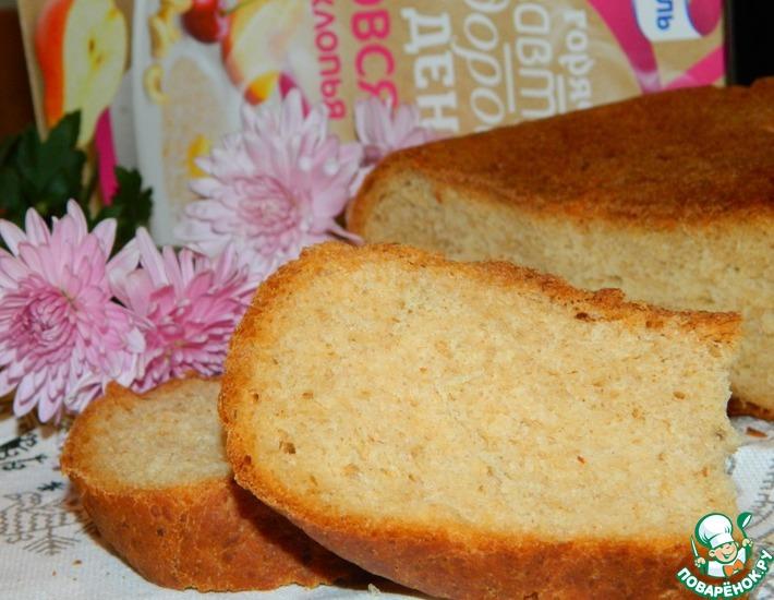 Рецепт: Медово-овсяный хлеб