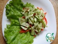 Салат из маринованной тыквы с овощами ингредиенты