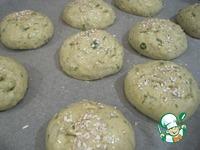 Отрубные булочки с зеленью К завтраку ингредиенты