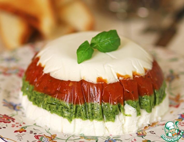 Рецепт: Закусочный торт в итальянском стиле