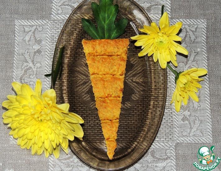 Рецепт: Полезные коржики Морковки к завтраку
