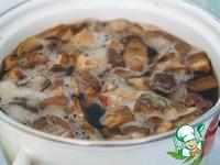 Котлеты из овсянки и грибов с белым соусом ингредиенты