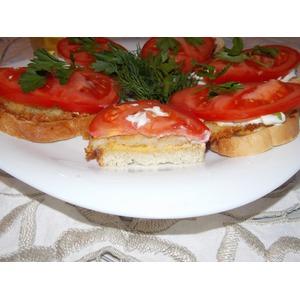 Теплый бутерброд с драниками и сыром