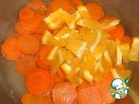 Морковь с имбирём и апельсином ингредиенты