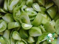 Салат из зеленых помидор ингредиенты