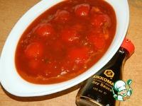 Митболы в томатно-соевом соусе ингредиенты