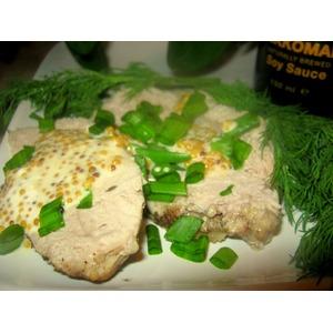 Мускатно-имбирная свинина во французском соусе