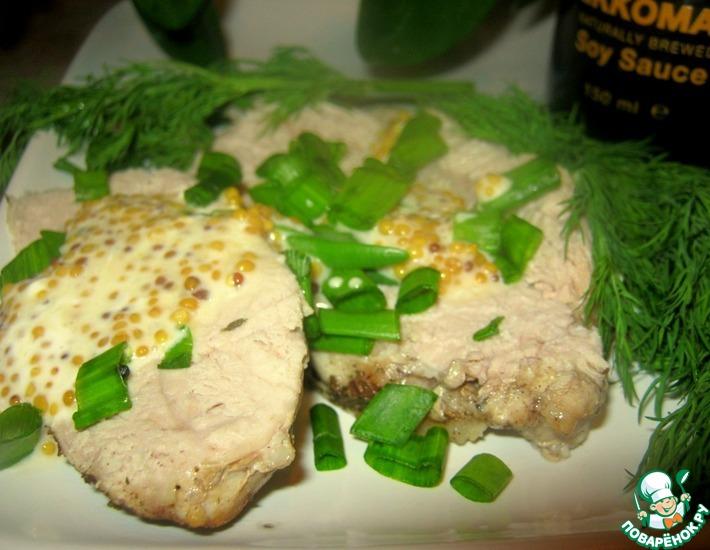 Рецепт: Мускатно-имбирная свинина во французском соусе