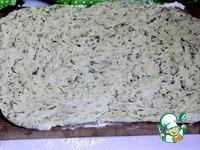 Зеленый пасхальный хлеб с мягкой брынзой ингредиенты