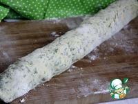 Зеленый пасхальный хлеб с мягкой брынзой ингредиенты