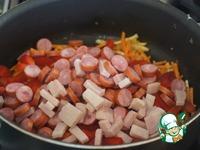 Фасолевый суп с копченостями и галушками Боб-Левеш ингредиенты