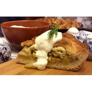 Бабушкин пирог с картошкой