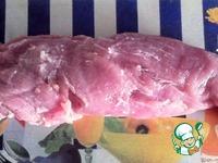 Свиная вырезка с огуречным салатом ингредиенты
