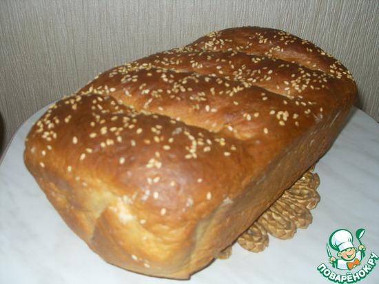 Хлеб на кефире от поваренка Ляночка