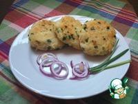 Картофельные блинчики с вермишелью и зеленым луком ингредиенты