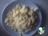 Картофельные блинчики с вермишелью и зеленым луком ингредиенты