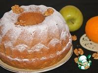 Греческий кекс с яблоком и орехами ингредиенты