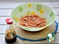 Пикантный салат в апельсиновых корзиночках ингредиенты
