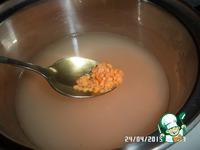 Суп-пюре из красной чечевицы Для любимых ингредиенты