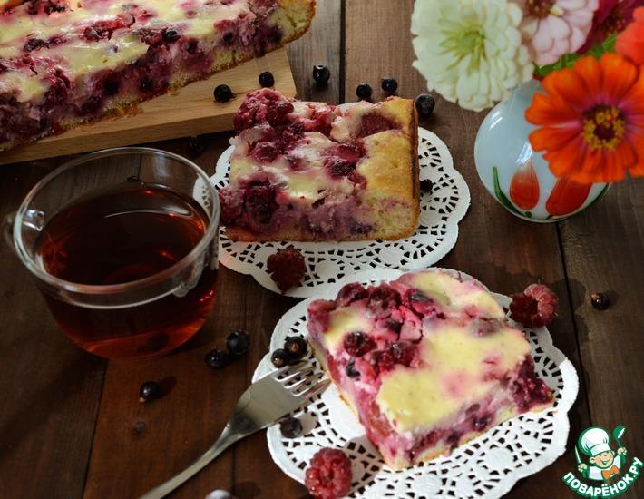 Рецепт: Летний пирог с ягодами