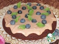 Шоколадный торт с сыром и голубикой ингредиенты