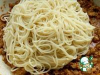Спагетти в перечно-мясном соусе ингредиенты