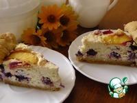 Пирог с голубикой и нектарином ингредиенты
