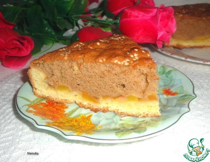 Рецепт: Нектариновый пирог Очарование