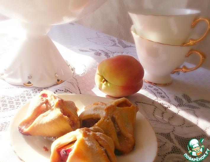 Рецепт: Персики в тесте