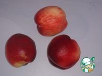 Персики в тесте ингредиенты