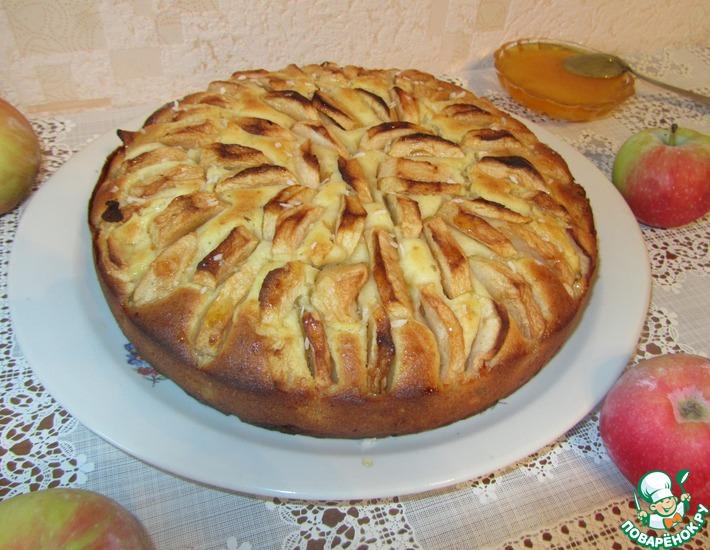 Рецепт: Пирог Яблочный спас