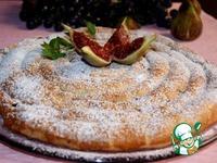 Кольцевой пирог с яблоками и инжиром ингредиенты