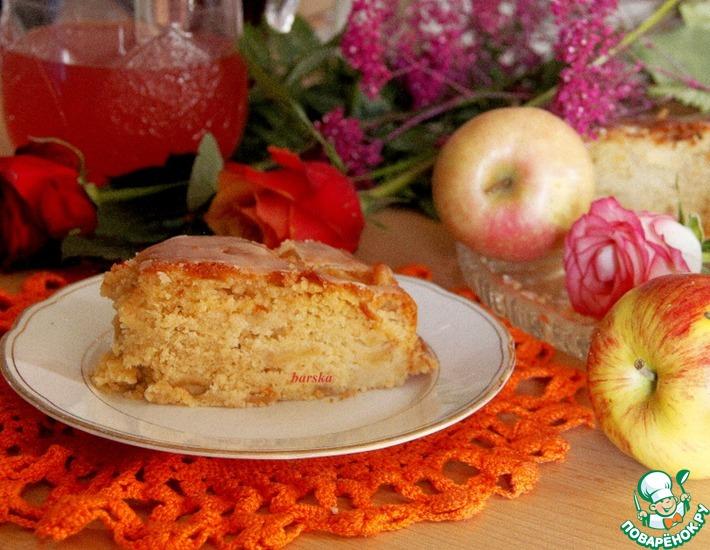 Рецепт: Яблочный пирог по рецепту немецких бабушек