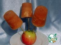 Яблочный фруктовый лёд с грушей ингредиенты