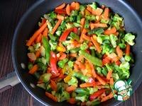 Макароны в духовке с овощами и тунцом ингредиенты