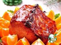 Запеченная свиная корейка в мандариновом соусе ингредиенты