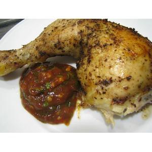 Курица в духовке в соевом маринаде