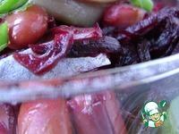 Пикантный салат из свеклы и сельди ингредиенты