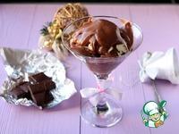 Шоколадно-зефирное мороженое ингредиенты