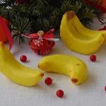 Подарочное пирожное Бананы