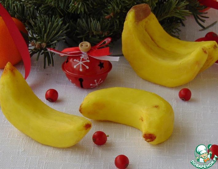 Рецепт: Подарочное пирожное Бананы