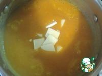 Суп-пюре с тыквой и плавленым сыром ингредиенты
