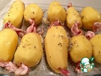 Запечённый картофель с беконом и чесноком ингредиенты